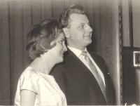 Wedding photograph, April 1961