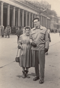 Miroslav and Marie Hovorka, parents of Zdeněk Hovorka