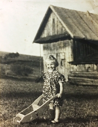Witness, Pustá Rybná, around 1945