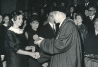 Graduation of Bronislava Volková, 1969