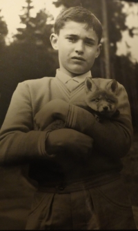 Ivan Krutina in his childhood