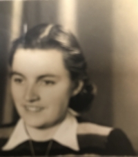 Mum Berta Schreier, Vrchlabí, 1950