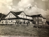 Grandmother's house, after the confiscation until the end of the 80's the cottage ROH Rozhled, Dolní Rennerovky