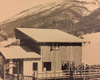 Alexandra Nekvapilova's holiday cottage in Thredbo, second half of the 1950s