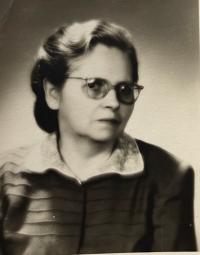 Marie Zachová, matka pamětníka