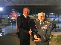 Michal Kubal with General Bocek, 2018