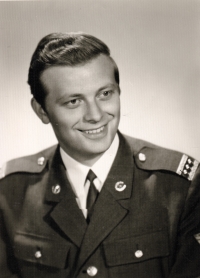 Milan Buben, at military service