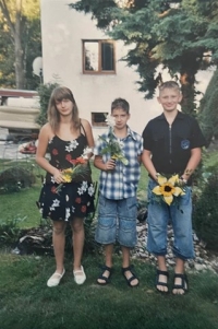 Children of Mr. and Mrs. Čepelík, who were adopted into foster care