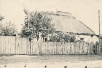 Witness's family house in Radomysl, 1955