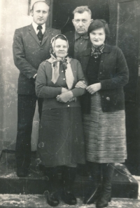 Sevruk (witness with his parents and wife Maria), undated