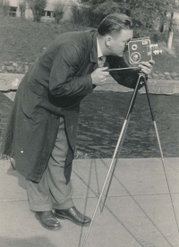 Father of Miroslav Janek, 1950s