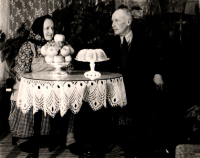 Parents Kateřina and Ferdinand Křivánek, 1962