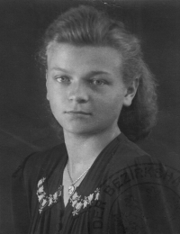 Jitka Čampulová during the war