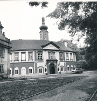 Liběchov Castle in the 1960s