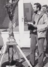 Protest in Brno against the construction of a transmitter in Pálava