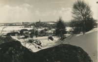 Trhová Kamenice, view from the mill