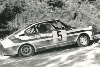 Václav Blahna a Lubislav Hlávka na Rallye Tatry, 1976  