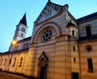 The Dean's Church of the Corpus Christi has been the pride of Kraslice since 1896, when this pseudo-Romanesque basilica was completed.