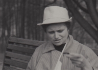 Wife of Jan Vosahlo Miroslava, before 1970