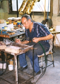 During the production of the saxophone, around the year 2000