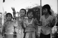 Laotian dancing girls, Laos, 1986