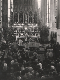 When Emil Soukup celebrated the first Prime Mass in the Church of St. Bartholomew in Pilsen on July 1, 1962