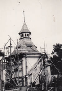 Reconstruction of the Chapel of St. John the Baptist, Old Town, 1973