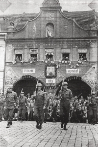 Liberation of Domažlice by the American army