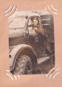 Semen Martkovych during his service in the Soviet army, early 1960s