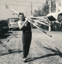 Bohumil Janoušek at the 1959 European Championships in Macon, France