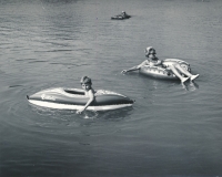 Petr Nikl with his mother, ca. 1971