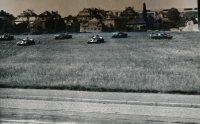 Invasion of Warsaw Pact troops, Strašnice, taken from a telephone booth, August 1968