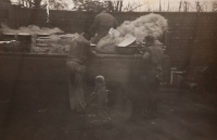 Loading goods in the workshop of Jan Tvaroh st., 1970s