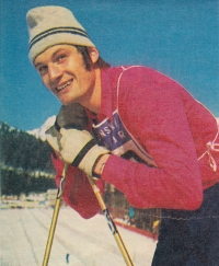 Tomáš Kučera at the beginning of the 1970s in the High Tatras