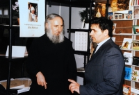 With Anselm Grün, 1998