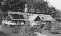 The cottage where Jiří Ryba was born in 1938