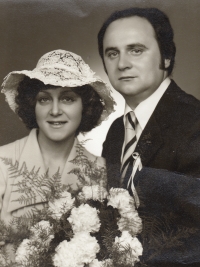 Wedding of Drahomíra and Antonín Tejkl, 1977