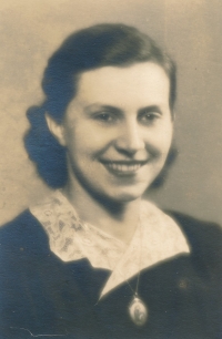 Mother Miroslava Pražáková around 1947