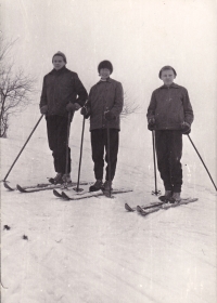 Libor Ovečka on the left / half-term holidays / 1966