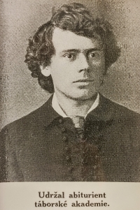 Grandfather František Udržal, photo of graduate