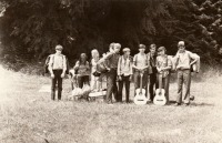 Jaroslav Ladýř, school trip, first year at the apprenticeship, 1968