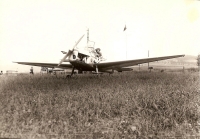  Josef Myslivec coby člen jesenického Aeroklubu, 1953