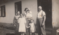 The family of the witness, she is the smaller girl in the bottom centre, 1939