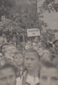 From the celebration of the liberation of Sušice, May 1945