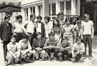 Jaroslav Ladýř, school photograph, 1971