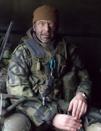 Member of the Active Reserves of the Army of the Czech Republic in 2012, 601st Special Forces Group in Prostějov