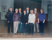 The first committee after the restoration of Sokol in Benátky nad Jizerou - the third from the right