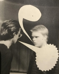 Svoz řepy, Josef Sládek with David Karásek, performer of the Beet Collection, second half of the 1980s