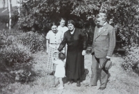 On the right František Udržal with his wife