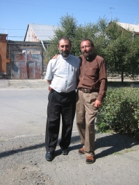 Petr Bubenicek and father Grigor